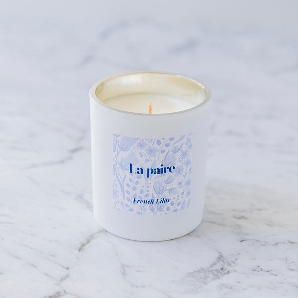 French Lilac scented candle