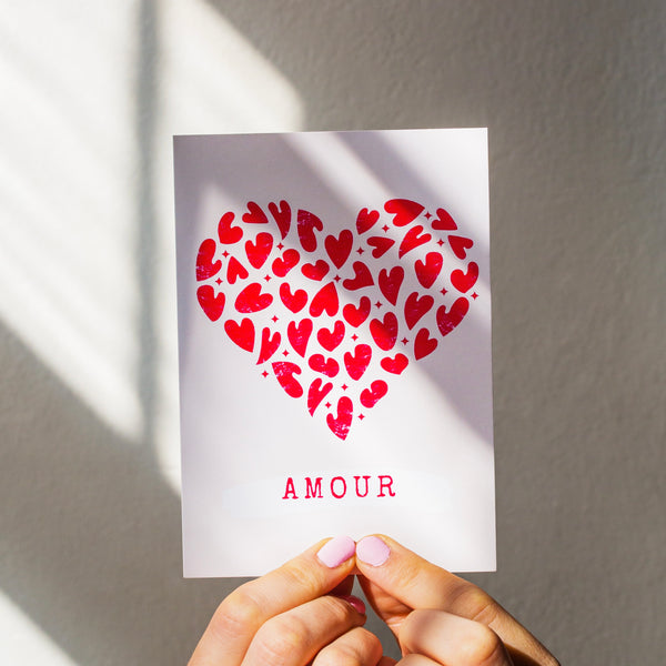 Amour card